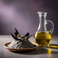Cooking Oil, Ash, & Charred Botanicals