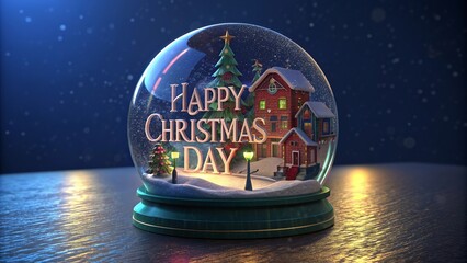 Breathtaking ultra detailed Christmas holiday celebration artwork.