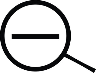 zoom icon vector illustration