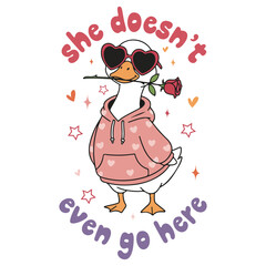 She Doesn&rsquo;t Even Go Here