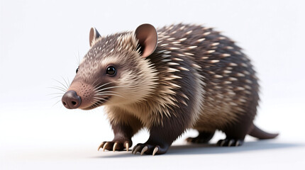 aardvark isolated on white background