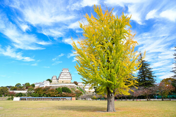 姫路城三の丸広場の風景　兵庫県姫路市