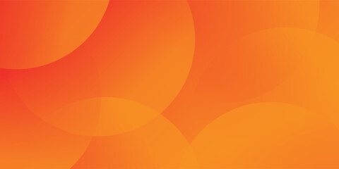 Minimal geometric background. Orange elements with fluid gradient. Dynamic shapes composition. Eps10 vector