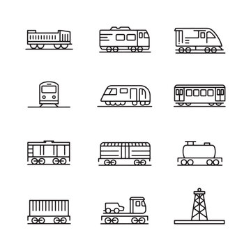 Detailed analysis of a vector train image file metadata and properties