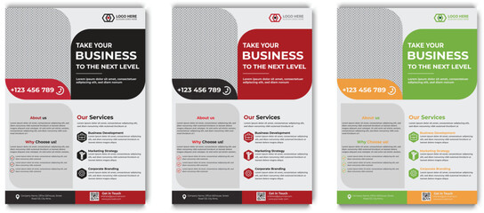 modern design template, Corporate business flayer design