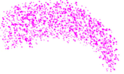 Colorful Sparkling dust particles. Lens flare with golden spark and camera glow effect magic radial light sparkle