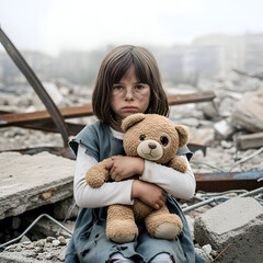 Child of War Rubble Loss Vulnerability