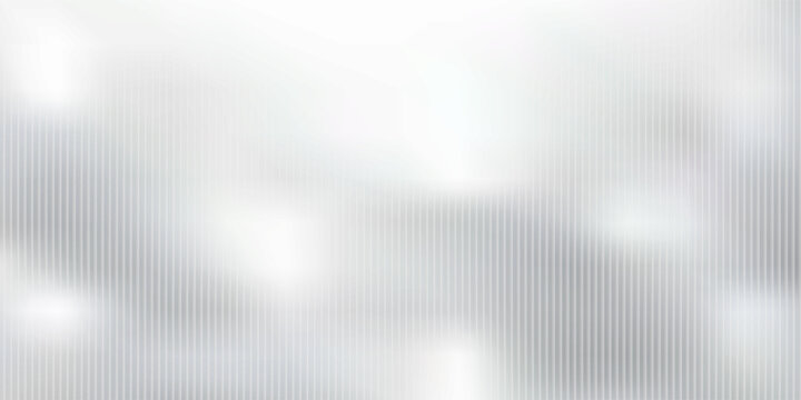 Vector ribbed glass texture background. Blue white grey purple ribbed glass. Mesh gradient. acrylic ribbed bath surface. Reeded glass background semitransparent overlay