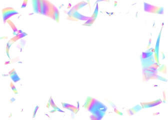 Disco Glitter. Anniversary Confetti. Pink Laser Background. Isolated Poster. Art Christmas Illustration. Surprise Tinsel. Carnival Burst. Glare Gradient. Purple Disco Glitter