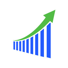 Growth graph chart trend business.