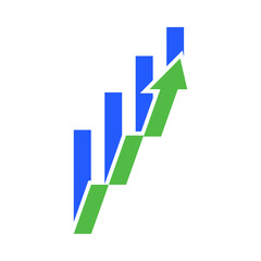 Growth graph chart trend business.