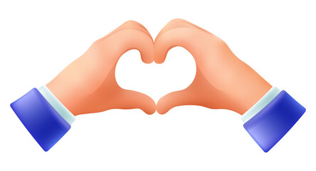 Fototapeta premium hand holding heart