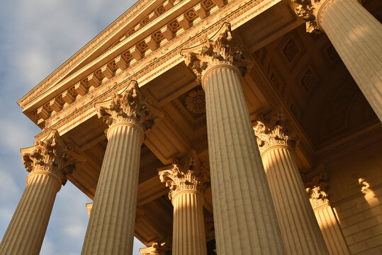 Colonnes&nbsp;de&nbsp;la&nbsp;Madeleine&nbsp;&agrave;&nbsp;Paris