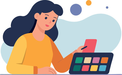 A simple text graphic indicating a vector file for digital design assets