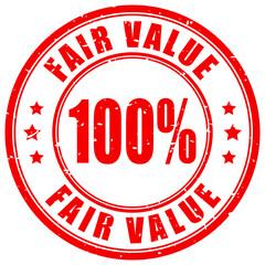 Fair value guarantee red business seal