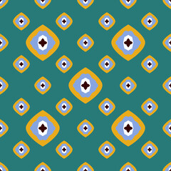 Seamless geometric pattern retro vintage style.