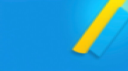 Abstract background with vibrant blue and yellow diagonal elements creating a dynamic and modern graphic design.