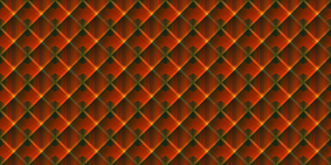 Fototapeta premium Vibrant Geometric Tessellation in Earthy Tones