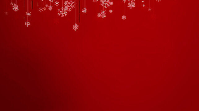 Fondo rojo de navidad