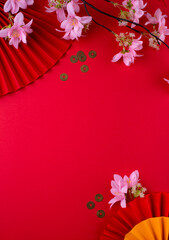 Chinese new year concept. Lunar year of snake