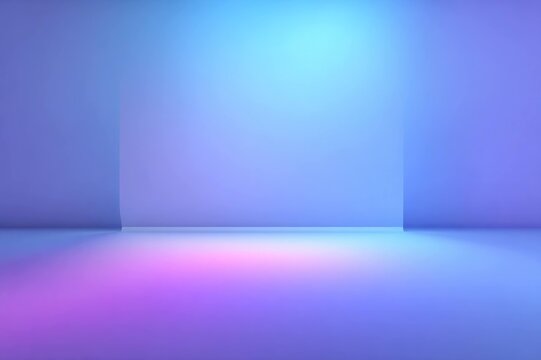 Minimal Abstract Gradient Room Background with Soft Light

