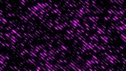Abstract background of flying purple stripes and diagonal lines with a glow effect shiny festive bright beautiful futuristic hi-tech