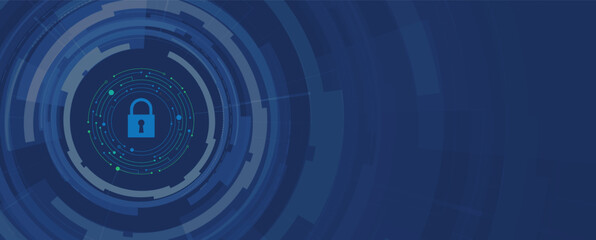 Obraz premium Future cyber technology web services for business and internet project.