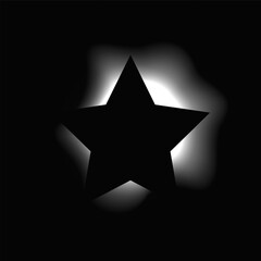 Obraz premium Star illuminate light frame