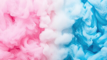 Fototapeta premium Pink cloud blue cloud white cloud gradient soft texture dreamy abstract background