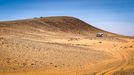 Mauritanian Desert. The small mountain that marks the center of the Richat Structure, also known as the Eye of Africa. © Louis-Michel DESERT