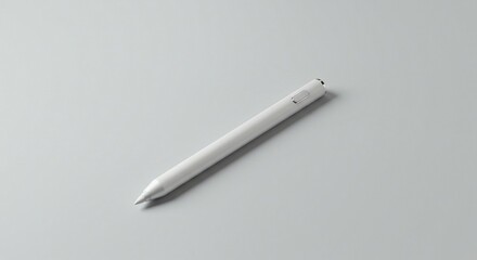 Elevate your digital creations with this sleek, minimalist white stylus for precise input and design.