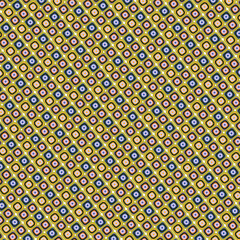 Abstract dynamic shapes in a vibrant colorful rectangle pattern for modern fabric, textile design, and bold statement apparel.