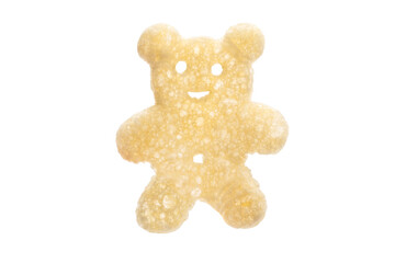 Teddy Bear Potato Chips isolated on transparent background