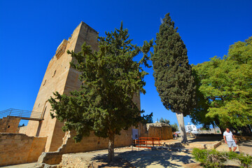 Obraz premium Kolossi Castle This 700-year-old Cyprus castle is the birthplace of the world's oldest wine, said to be toasted by Richard the Lionheart at his wedding.