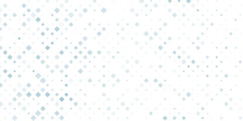Abstract geometric pattern with small squares. Design element for web banners, posters, cards, wallpapers, backdrops, panels Blue and white color Vector illustration Grunge halftone background.