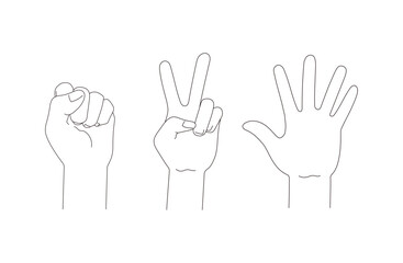 じゃんけんイラスト素材