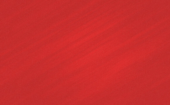 Abstract red grainy texture background with subtle diagonal light streaks and noise