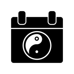 Chinese new year icon design template