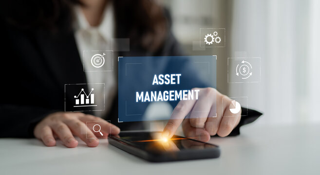 Asset management system showing investment planning, financial goal tracking, ROI analysis, and performance monitoring for efficient resource utilization Latch