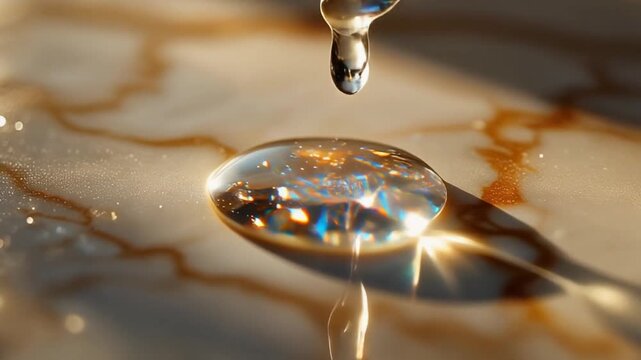 ダイヤモンド　破片　美容液　生成AI