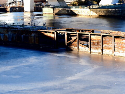 Boston, City, Charlestown Masachusset USA, Dicember 18, 2025