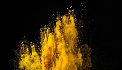 yellow powder