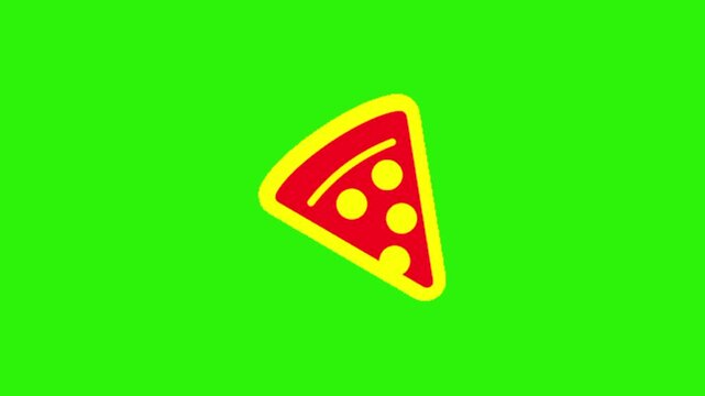 vector illustration of pizza