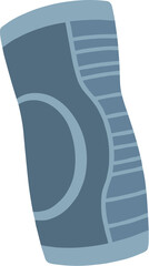 Orthopedic knee brace support for joint stability and pain relief.