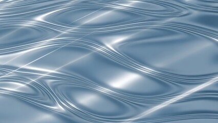 Shimmering water surface with ripples and reflections