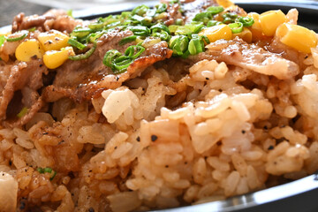 ビーフペッパーライス