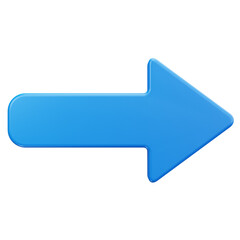 3D Right Arrow Navigation Interface Icon