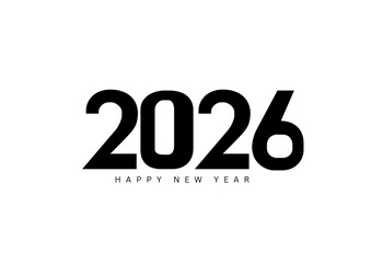 New Year 2026 – Minimal Elegant Graphic Design Template
