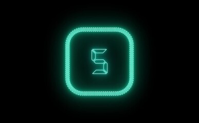Glowing neon countdown icon animates from ten to zero, pulsing light, sleek digital style, smooth transitions, futuristic energy, perfect for intros, timers, and high-impact visual cues.
