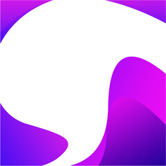 abstract background with purple waves